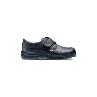 FELIZ CAMINAR | Sigma zapato microfibra con velcro marino - Talla 44
