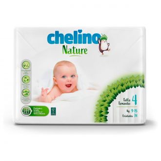 CHELINO Nature | Pañales infantiles - Talla 4