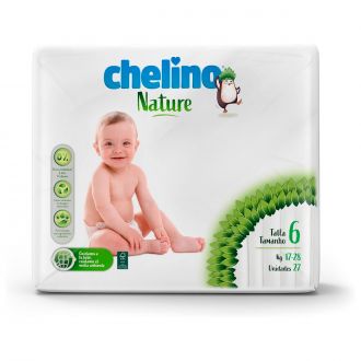 CHELINO Nature  | Pañales infantiles - Talla 6