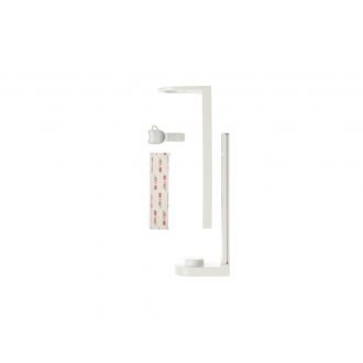 Soporte adhesivo dosificador Pump abs blanco