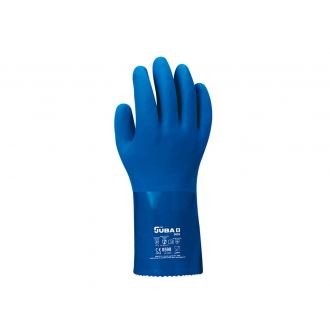 JUBA | Guantes pvc sin costura azul - Talla L