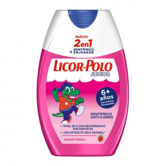 LICOR DEL POLO | Pasta de dientes junior + 6 años - 75 ml