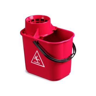 CUBO F 14lt RECT C/E EASY ROJO