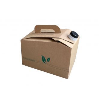 Termo desechable marrón - 2,8 L