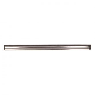 Soporte en Acero Inoxidable con Goma Limpiacristales 35 cm