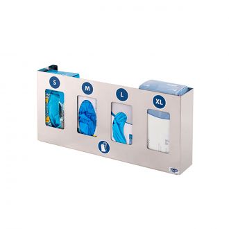 Dispensador de pared 4 compartimentos