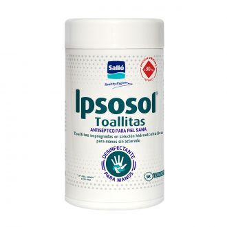 Ipsosol® | Toallitas desinfectantes hidroalcohol