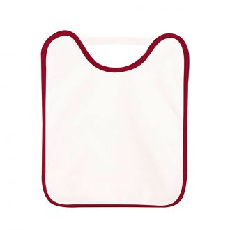 VALENTO | Babero niño con goma rojo - Talla Única