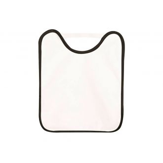 VALENTO | Babero niño con goma negro - Talla Única