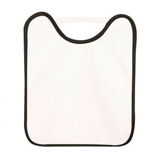 VALENTO | Babero niño con goma negro - Talla Única