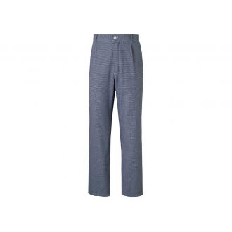 VELILLA | Pantalón de cocina cuadros azul - Talla 58
