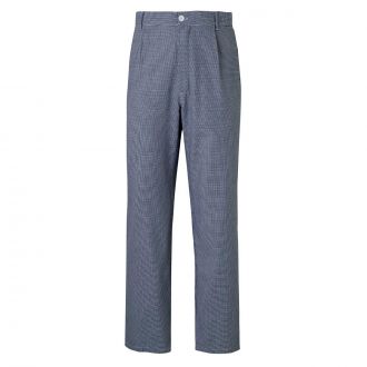 VELILLA | Pantalón de cocina cuadros azul - Talla 58