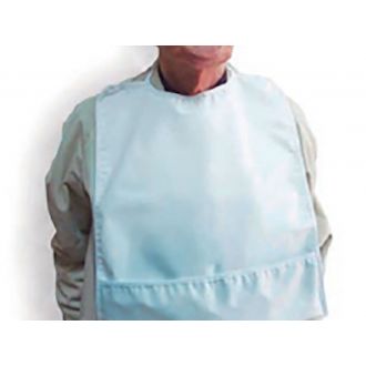 Babero adulto blanco - 40 x 60 cm
