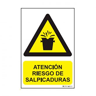 NORMALUZ® | Señal peligro "riesgo de salpicaduras"