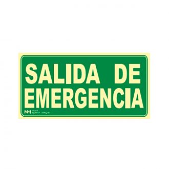 NORMALUZ® | Señal salida de emergencia PVC