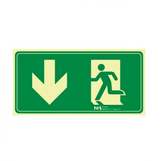 NORMALUZ® | Señal de evacuación "flecha abajo"
