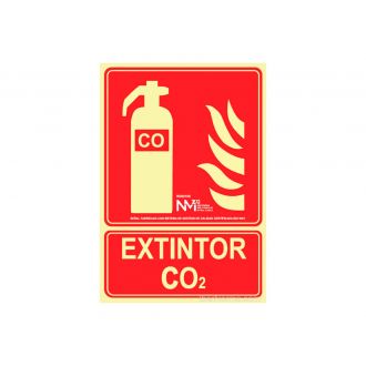 NORMALUZ® | Señal  extintor CO2
