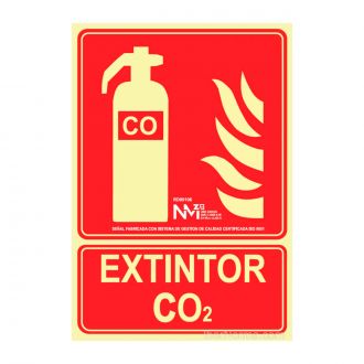 NORMALUZ® | Señal  extintor CO2
