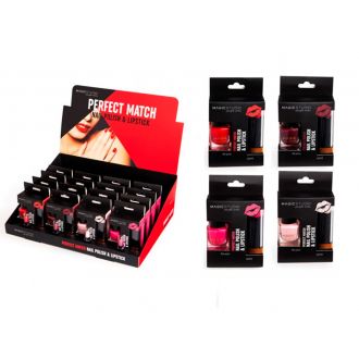 MAGIC STUDIO | Pack de pintalabios + esmalte de uñas 4 tonos