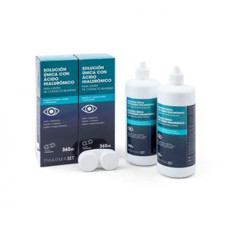 PHARMASET| Solución única para lentes de contacto