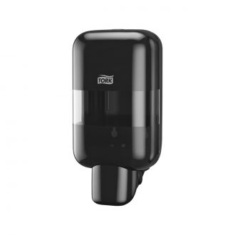 TORK | Dispensador Mini de Jabón y Desinfectante, Negro, S5