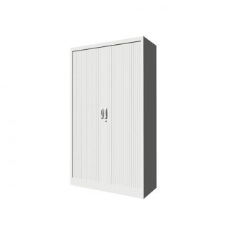 Armario metálico con puertas plásticas de persiana