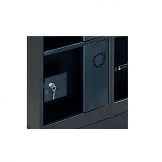 Puerta para consigna monoblok metálica soldada con puerta metacrilato CM4P1600-D