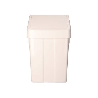TTS | Max - Contenedor con tapa basculante blanca - 25 L