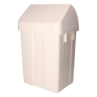 TTS | Max - Contenedor con tapa basculante blanca - 25 L