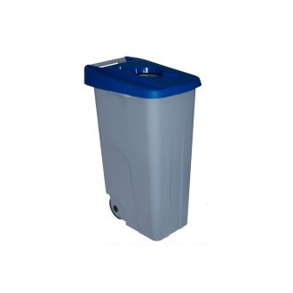 DENOX | Tapa abierta azul para contendedor de 85 L
