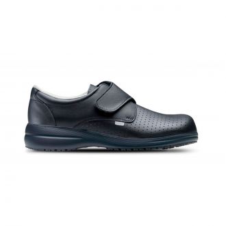 FELIZ CAMINAR | Sigma zapato microfibra con velcro marino - Talla 45
