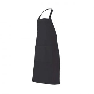 VELILLA | Delantal peto negro - Talla única