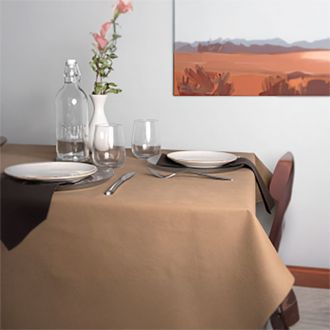 Mantel rollo beige - 50 cm
