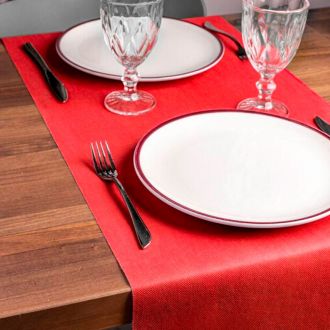Mantel rollo precorte rojo - 0,40 x 48 m