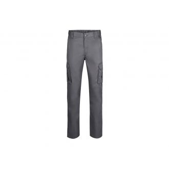 VELILLA | Pantalón trabajo 6 bolsillos gris- Talla 60
