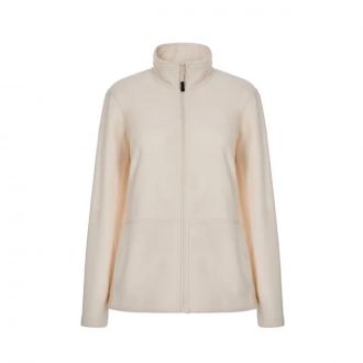 VELILLA | Chaqueta polar mujer beige - Talla S