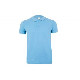 VELILLA |  Polo manga corta azul - Talla 5XL