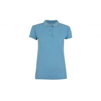 VELILLA | Polo manga corta mujer azul - Talla S