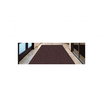 Karaat | Alfombra textil marrón para zona de paso interior - 60 x 100 cm