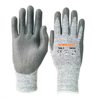 SAFETOP® | Guante anticorte light task gris - Talla 7