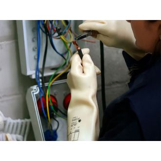 Guante dieléctrico caucho natural - Talla 8
