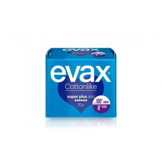 EVAX Cottonlike | Compresas super plus con alas
