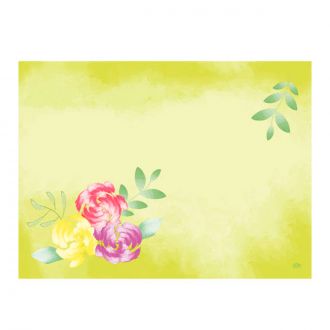 DUNI | Mantelito Bio Dunicel® 30 x 40 cm, Soft Tropics