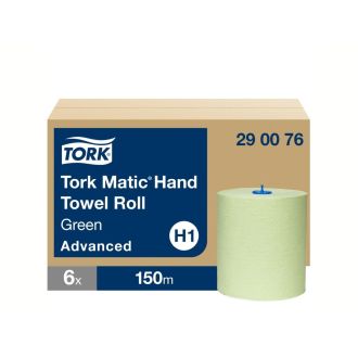 TORK Matic® Advanced | Toalla de mano en rollo verde - H1