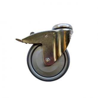 Rueda con freno - 125 mm