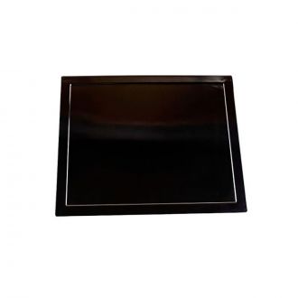 GHESSU | Black Line -  Bandeja principal negra - 38,5 x 30,8 cm