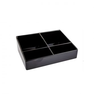 GHESSU | Black Line - Bandeja sachet negra - 5 x 15,5 cm