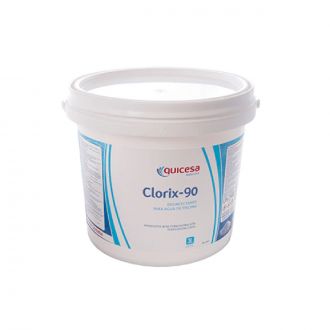 QUICESA | Clorix-90 - Desinfectante granulado para agua de piscina - 30 kg