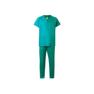 Conjunto de pijama celeste talla - s