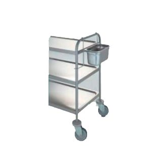 Soporte cubertero 1/3 - Acero inoxidable